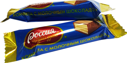 Россия с молочным шоколадом