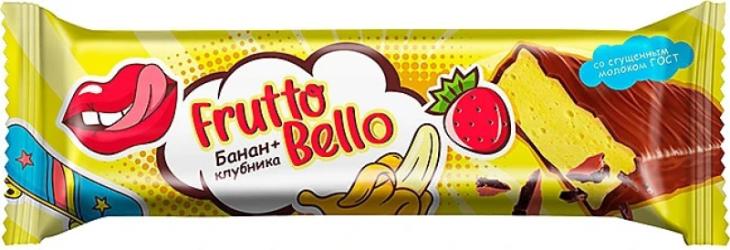 Батоник Frutto Bello клубника-банан