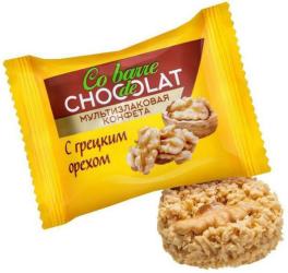 CO BARRE DE CHOCOLAT с грецким орехом